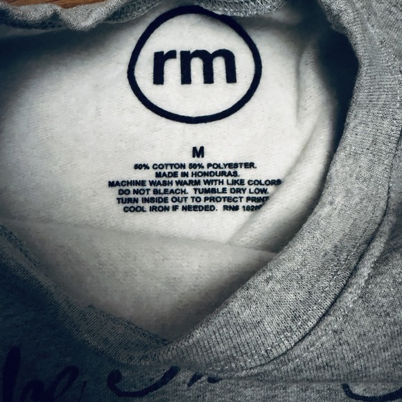 ROLE MODEL NPLT MERCH Sweatshirt no place like tour kansas anymore Size Medium - Picture 3 of 3